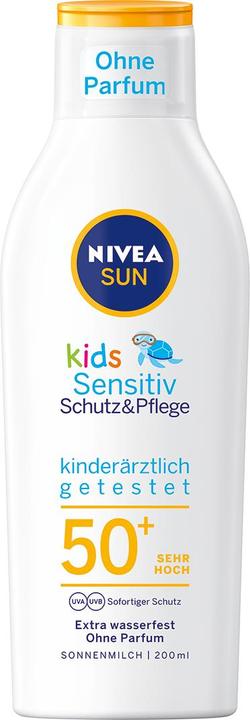 Actual product image NIVEA Sun Kids (Suntan lotion, SPF 50+, 200 ml)