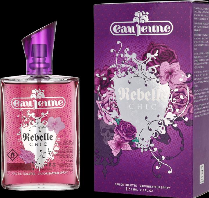 Image du produit Eau Jeune Rebelle Chic Edt Spray ALLEMAGNE Carton @ 1 Bouteille x 75 ml (Eau de toilette, 75 ml)