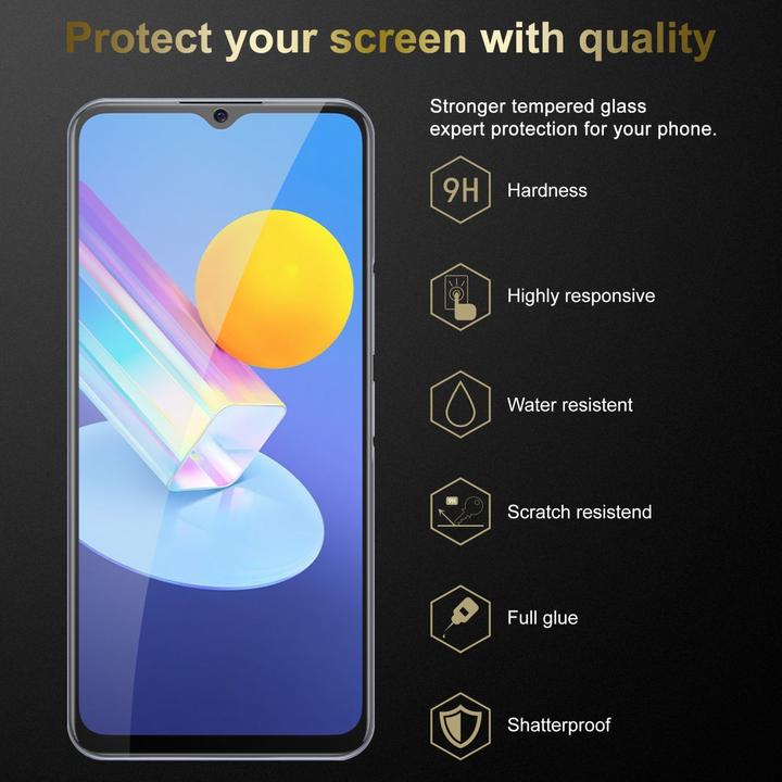 Image du produit Cadorabo Verre de protection d'écran (3 pièce(s), Vivo Y52s 5G, Vivo Y72 5G)