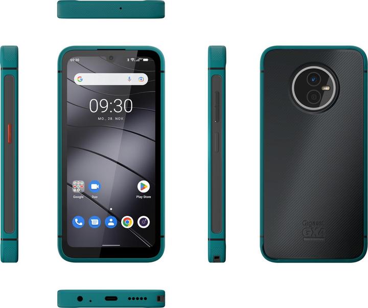 Actual product image Gigaset GX4 Outdoor (64 GB, Petrol, 6.10", Dual SIM, 48 Mpx, 4G)