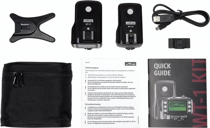 Actual product image Metz Wireless Trigger WT-1 Kit Canon (Plug-on flash, Canon)