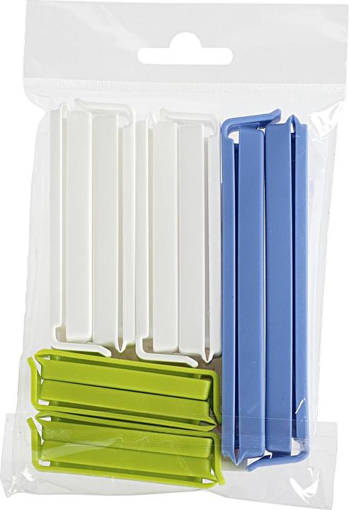 Wüllner & kaiser Clip de fermeture de sachet couleur assortie Pack de 10 (1 x)
