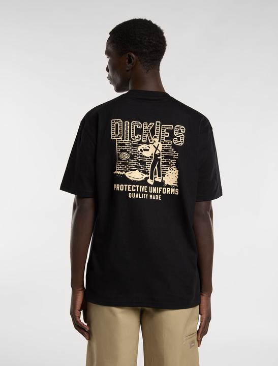 Actual product image Dickies Bricklane Ss Tee Black (L)