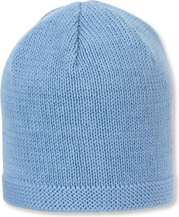 Image du produit Sterntaler Bonnet tricoté bleu moyen Gr. 45 (45)