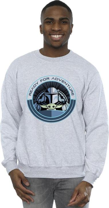 Image du produit Star Wars - Sweat THE MANDALORIAN GROGU READY FOR ADVENTURE - Homme (XXL)