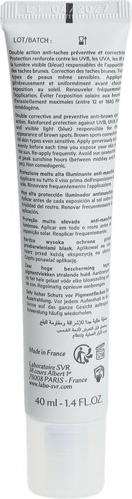 Actual product image Cream Sun Protection Factor 50 + (Suntan cream, SPF 50+, 40 ml)