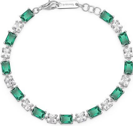 Immagine prodotto Brosway Fancy Life Bracciale in argento con zirconi verdi FLG16