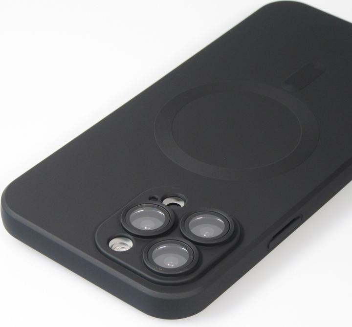 Produktbild PhoneLook Hülle Gummi weich mit Kameraschutzglas MagSafe (Apple iPhone 16 Pro)