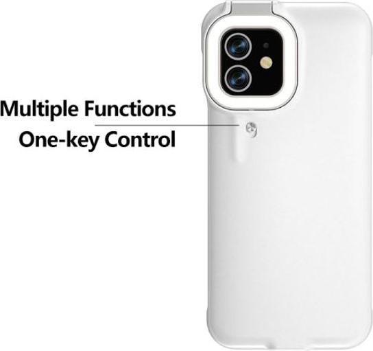 Actual product image MU Style LED Ring Light Phone Case (Apple iPhone 12, Apple iPhone 12 Pro)