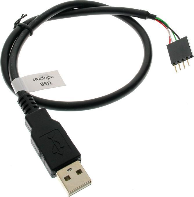 Image du produit Akasa Câble USB externe à interne (0.40 m)
