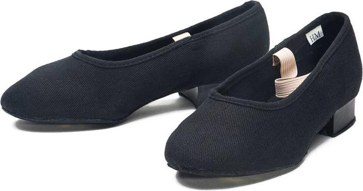 Sansha Niedrige Charakter Tanzschuhe aus Stoff (30)