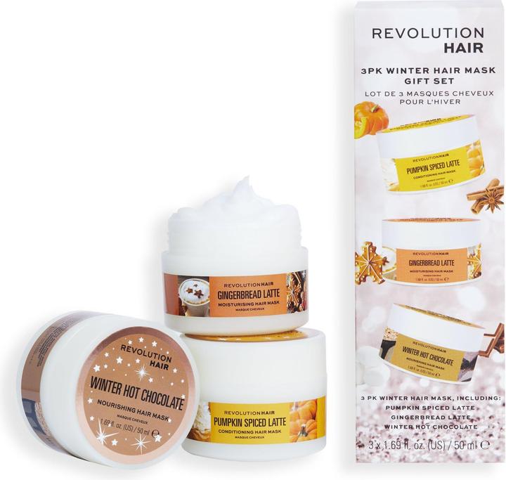 Image du produit Makeup Revolution Coffret cadeau Masque pour cheveux d'hiver (Set soin capillaire)