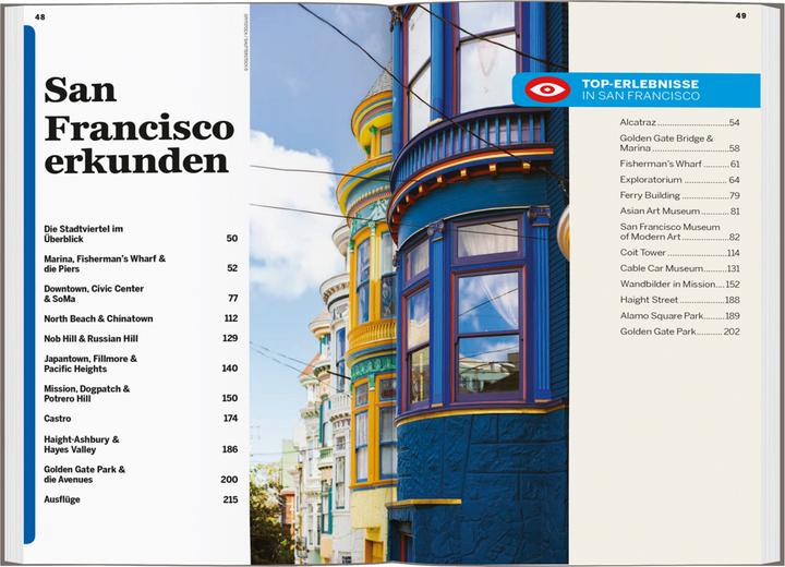 Image du produit Reiseführer San Francisco (Allemand, Alison Bing, Sara Benson., Ashley Harrell, John A Vlahides, 2023)