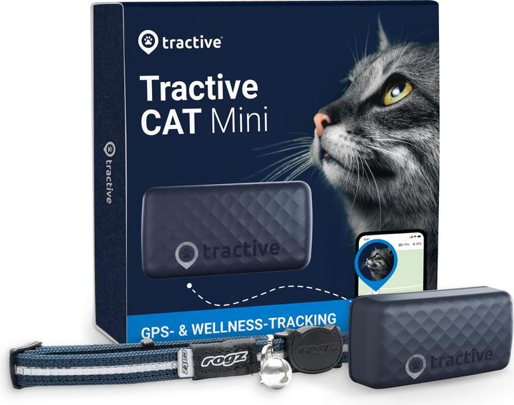 Tractive CAT Mini GPS Tracker for Cats (Cat, General)