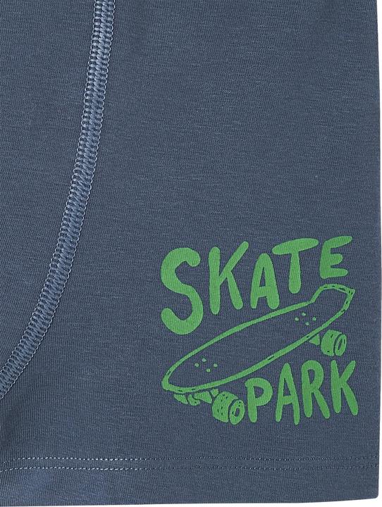 Immagine prodotto Vertbaudet Confezione da 5 boxer da ragazzo elasticizzati, skater (128, Confezione da 5 pezzi)