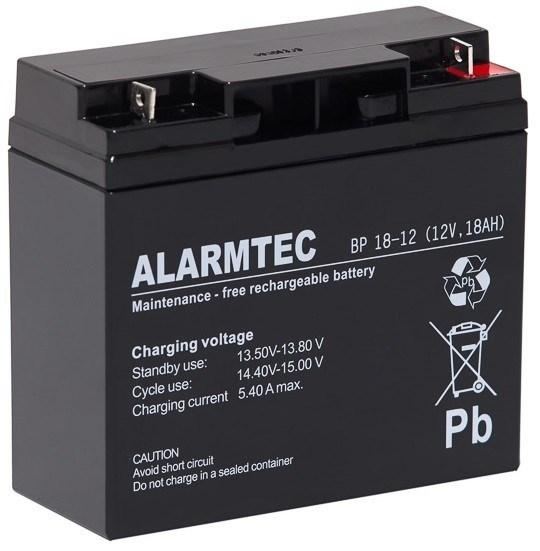 Image du produit No Name Batterie AGM ALARMTEC série BP 12V 18Ah