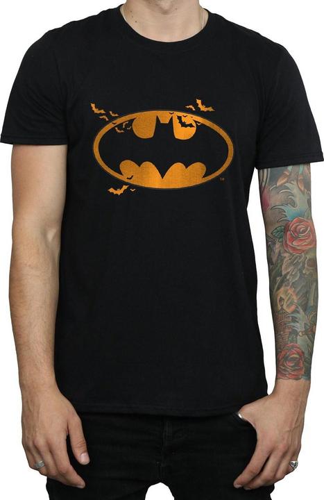 Image du produit - T-shirt BATMAN HALLOWEEN LOGO - Homme (XXL)
