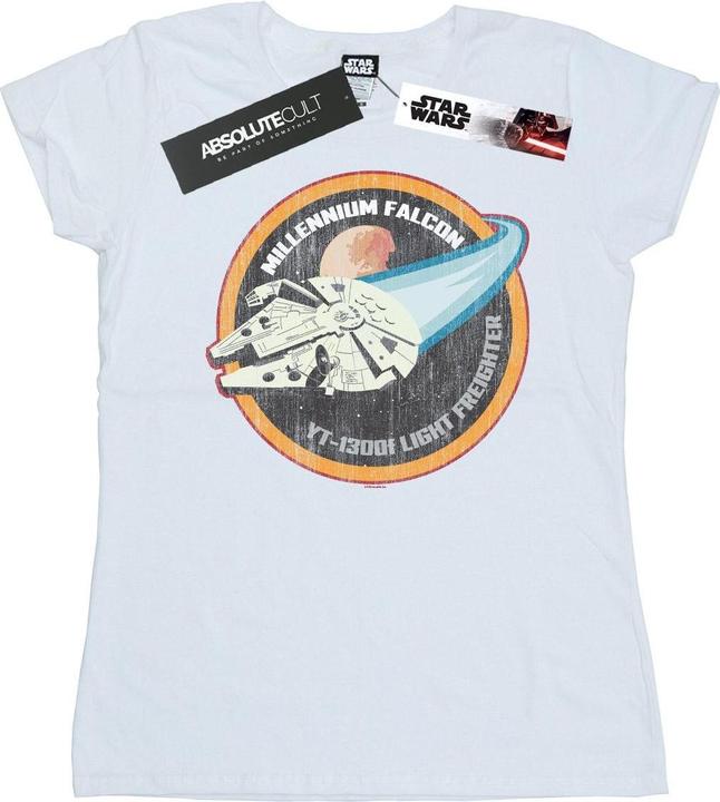 Image du produit Star Wars - T-shirt MILLENNIUM FALCON BADGE - Femme (XL)