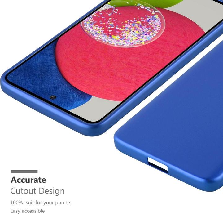 Actual product image Cadorabo TPU Matt Metallic Sleeve (Samsung Galaxy A52, Samsung Galaxy A52 5G, Samsung Galaxy A52s 5G)