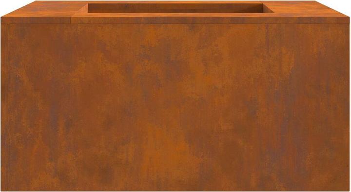 Produktbild VidaXL Feuerstelle Quadrat 80x80x40 cm Wetterfester Stahl (80 cm)