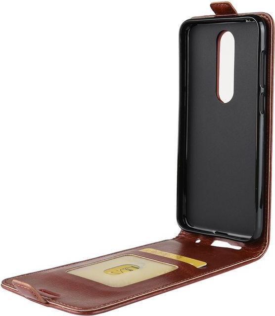 Immagine prodotto MU Classic Crazy Horse Leather Flipcase Series (Nokia 6.1 Plus)