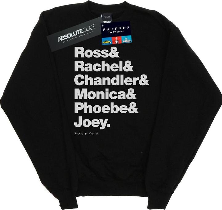 Friends First Names Text Sweatshirt (XL)