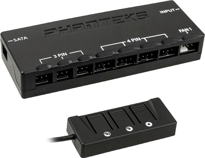 Actual product image Phanteks Universal PWM fan hub (8 Fan)