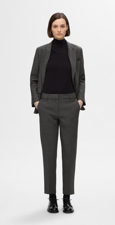 Produktbild Selected Femme Slfrita-Ria Mw Crop Pant Dgm Noos (44)