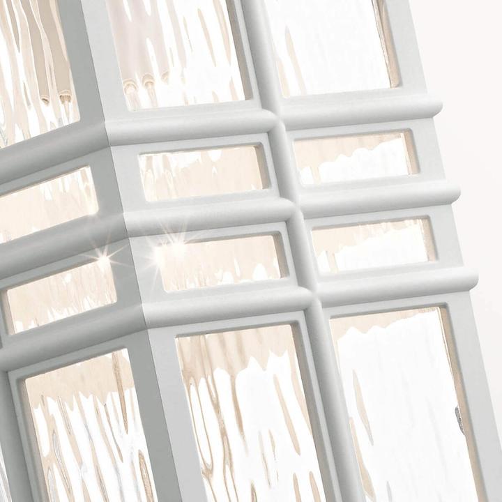 Actual product image Elstead Lighting Beacon Square outdoor wall light E27 36cm white IP44 anti-seawater (E27)