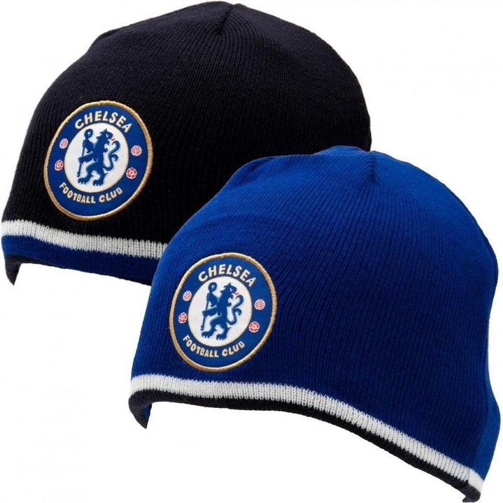 Image du produit Chelsea FC Bonnet tricoté réversible