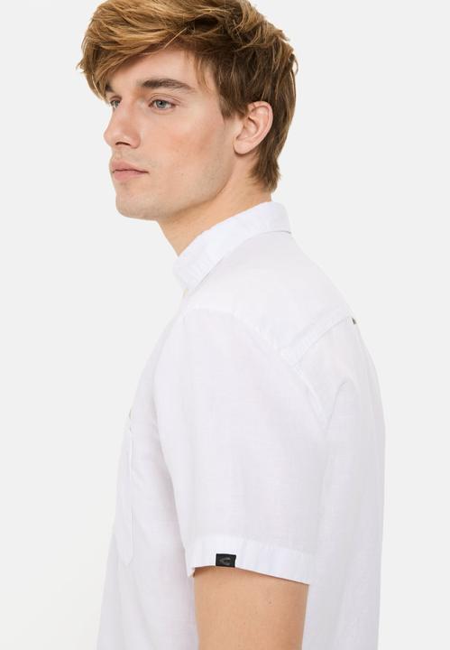 Image du produit Camel Active Kurzarmhemd aus einem Baumwoll-Leinenmix (5XL)