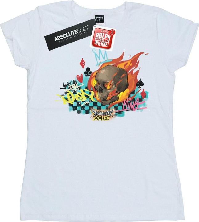 Immagine prodotto Disney Wreck It Ralph Race Skull Maglietta Donna (XXL)
