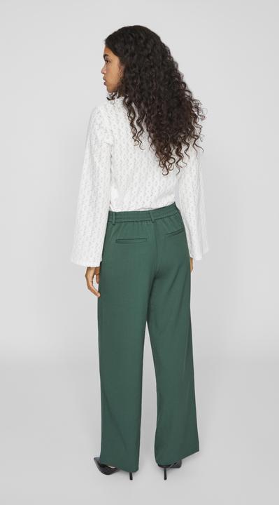 Image du produit Vila Pantalon taille haute à jambe large (34)