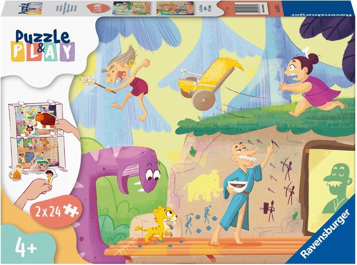 Image du produit Ravensburger Puzzle & play Cavemen (48 pièces)
