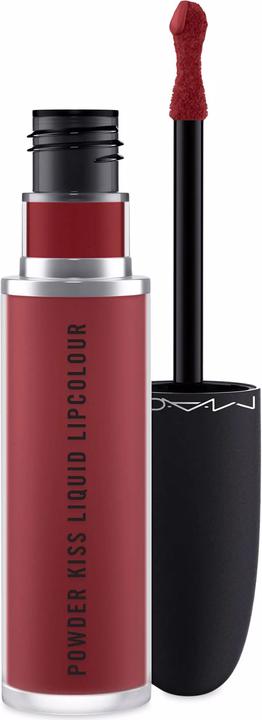 Actual product image MAC Cosmetics Powder Kiss Liquid Lipcolour (977 Fashion Emergency)