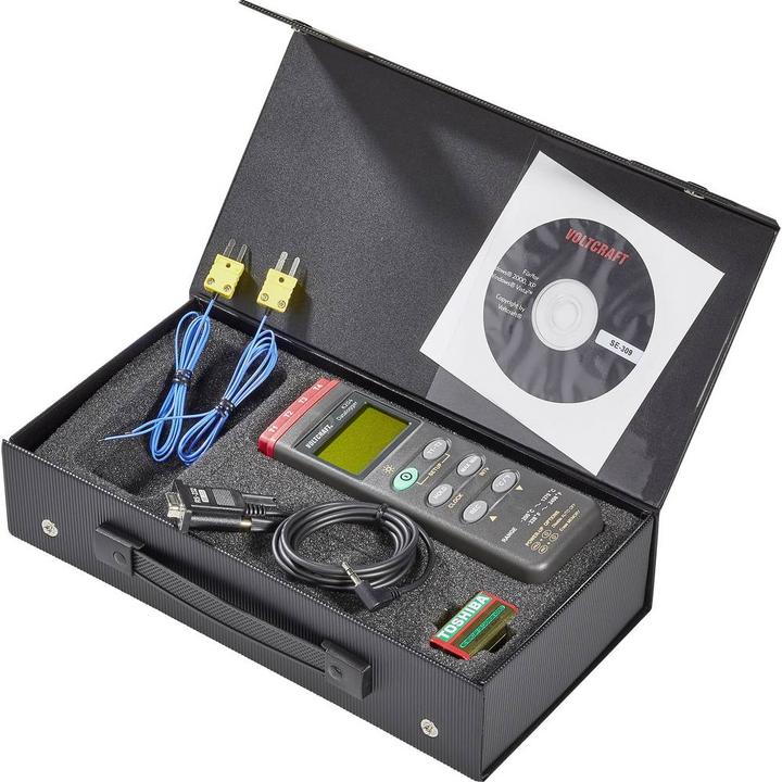 Actual product image Voltcraft Digital Thermometer K204 Datalogger