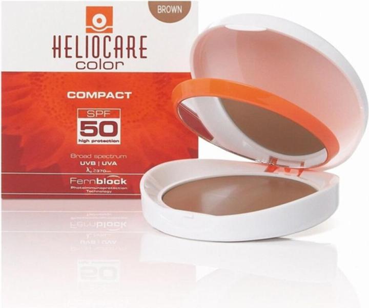 Actual product image Heliocare COLOR COMPACTO OIL-FREE SPF50 #light 10 gr (Sun cream face, SPF 50, 68 g)