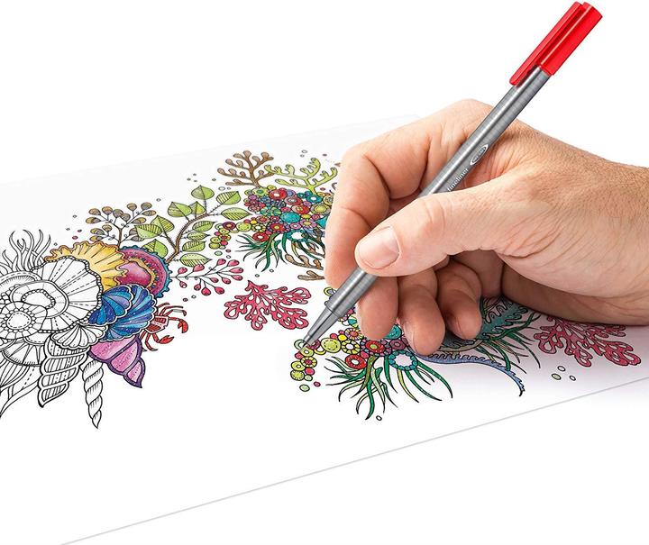 Actual product image Staedtler Triplus Johanna Basford Edition (Multicoloured, 36 x)