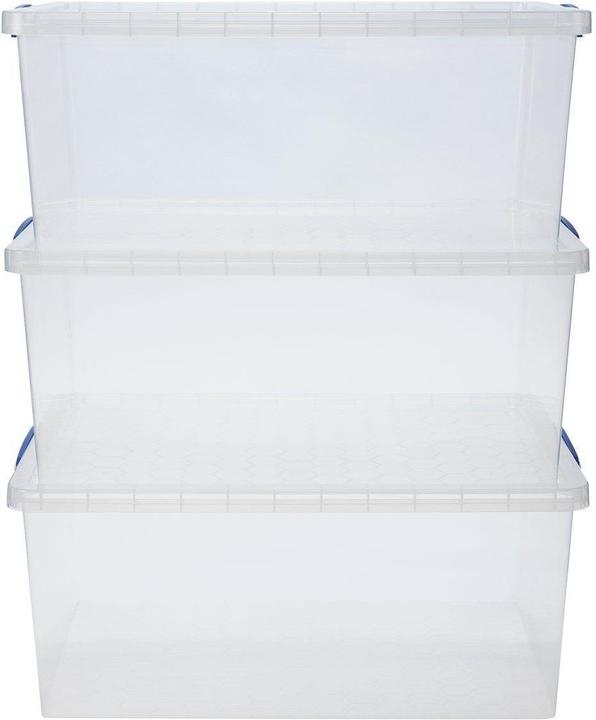Actual product image Really Useful Box Plastic box set of 3 (70 x 44 x 28 cm, 62 l)