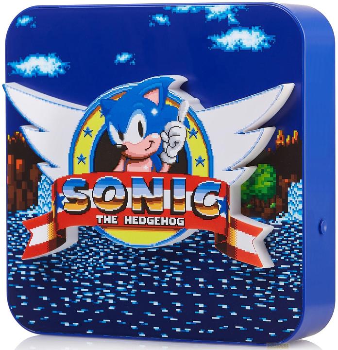 Numskull SEGA - Lampada da ufficio / Applique 3D Sonic the Hedgehog