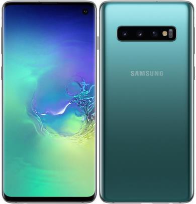 Produktbild Samsung Galaxy S10 (128 GB, Prism Green, 6.10", Hybrid Dual SIM, 16 Mpx, 4G)
