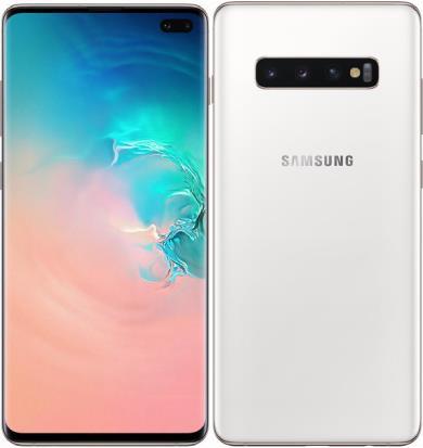 Samsung Galaxy S10+ (512 GB, Ceramic White, 6.40", Hybrid Dual SIM, 16 Mpx, 4G)