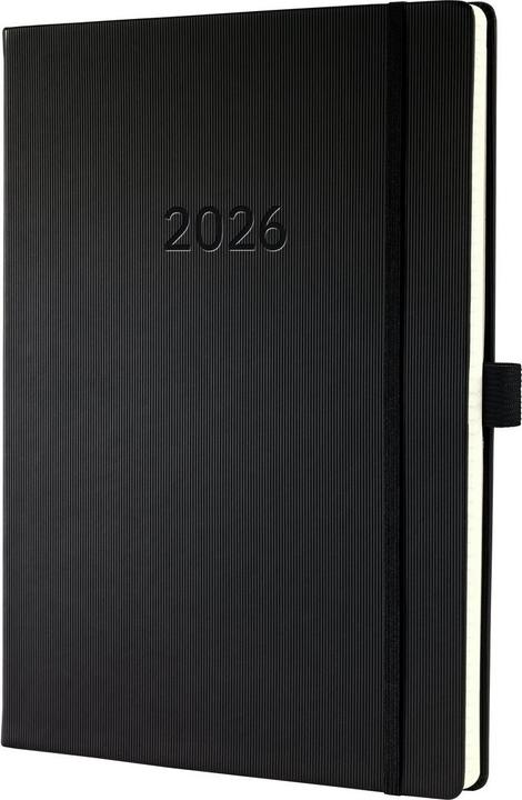 Produktbild Sigel Wochenkalender 2026 C2618 1W/2S schwarz 31.5x22.5cm (225 x 315 mm, Deutsch)