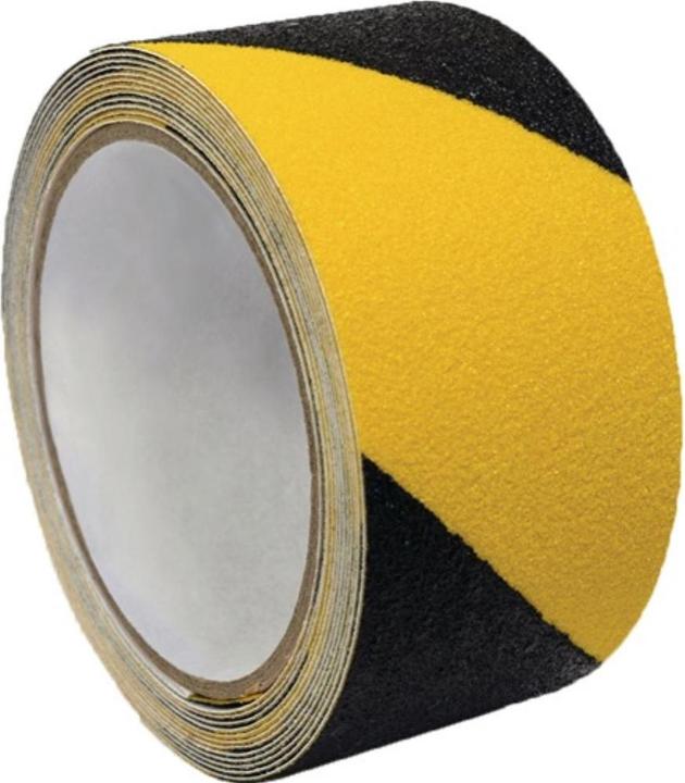 Actual product image IKS Anti-slip tape F5750 black/yellow length 18 m, width 50 mm (50 mm)
