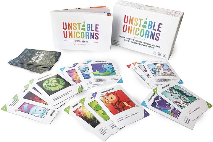 Immagine prodotto Asmodée ASMODEE 8567- Unstable Unicorns (Italiano)