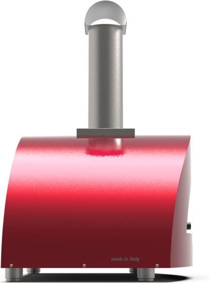 Image du produit Alfa Forni Moderno 3 Pizze Bois Antique Rouge (Four à pizza à bois)