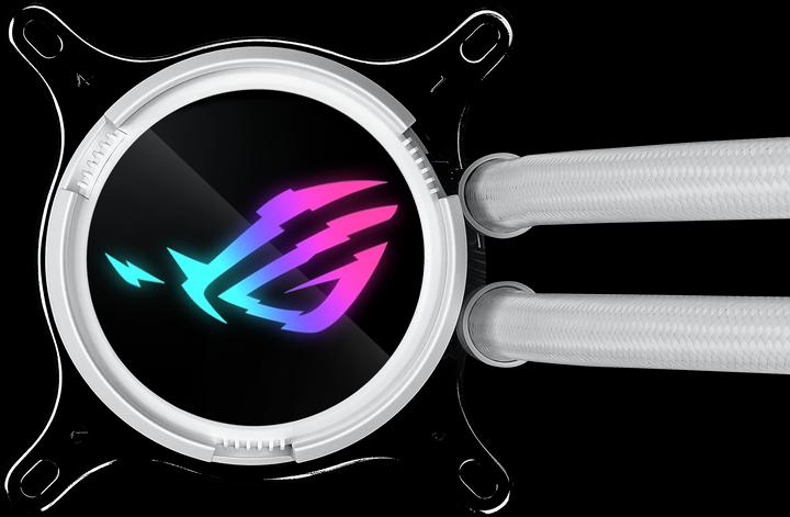 Actual product image ASUS Rog Strix Lc Iii 360 Argb Wht