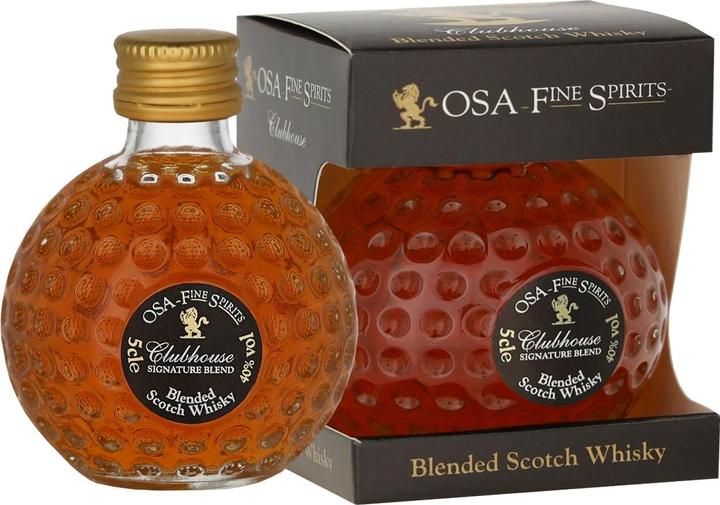 Immagine prodotto Old St. Andrews Clubhouse Whisky Mini + GB 40% Vol. 0,05l (Miscelato Whisky, 1 x 5 cl)