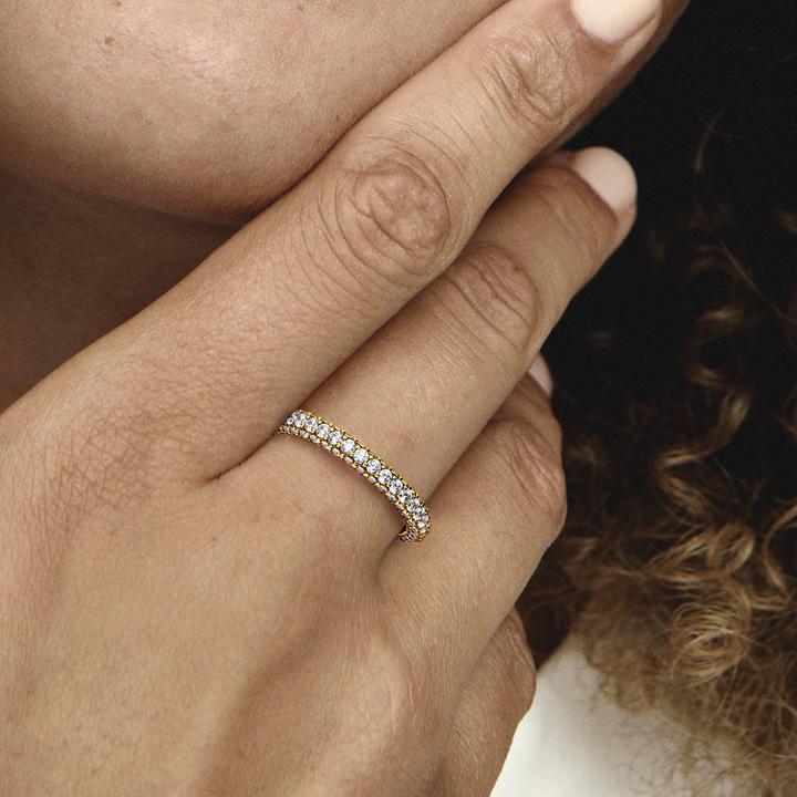 Image du produit Pandora Timeless Bague pavée simple rangée (52)