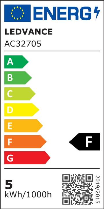 Energy Label Osram Star PAR16 (GU10, 4.50 W, 345 lm, 1 x, F)